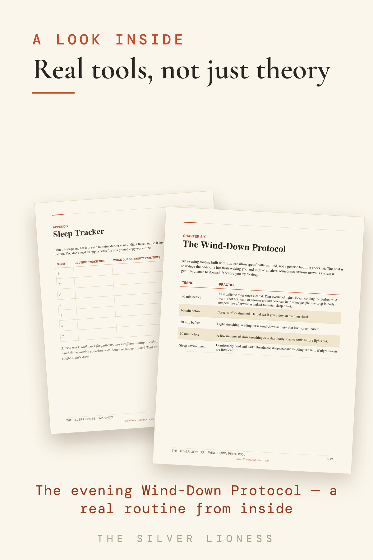 Sleep Again — a look inside: Wind-Down Protocol and Sleep Tracker